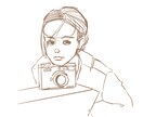 シンプルでカジュアルなイラストを描きます SNSのアカウント等に使えるイラストを描きます！ イメージ4