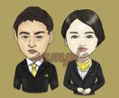 オリジナル似顔絵描きます SNSアイコン　待ち受けに　LINE イメージ2