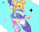 目を引くポップでかわいいデフォルメを制作します 並んだ時に埋もれない！Vtuber活動やShorts動画に！ イメージ1