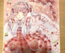 SNS用などのアイコン描きます ふわふわ可愛い女の子、フリルなどの細かい服が得意です。 イメージ2