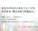 世界観バナー4点セットを制作します 言葉にならない想いを可視化します イメージ2