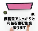 市場の価格差でしっかり利益を生む副業教えます ★実質無料★やればやるだけ利益になる手法です イメージ1