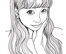 写真からお洒落なイラスト描きます ウェディング、SNS用、記念日などにいかかですか？ イメージ5