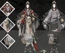高精度・高複雑度Live2DVモデル制作します 立ち絵からモデリングまで一貫対応無制限修正・商用利用可 イメージ8