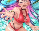 イラストのご注文承ります アナログ風の塗り、手描きの味を強調 イメージ3