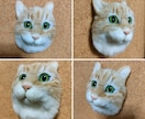 羊毛フェルト等で犬、猫、ペットロスを癒します 猫、犬、動物のブローチやバックチャー厶、アクセサリー イメージ1