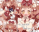 お得！可愛い♡ 詰め合わせイラスト描きます ポップで可愛い詰め合わせイラスト描きます！ イメージ3