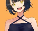 バストアップイラスト、アイコン描きます バストアップイラスト。アイコン。イラストの着色 イメージ4