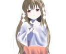 立ち絵を描きます 可愛い女の子やSDキャラを描くことが得意です イメージ1
