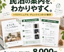 民泊のハウスマニュアル・入室案内を作ります 写真と図解で、ゲストに伝わる使いやすい案内へ イメージ1