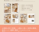 お部屋を3D再現し、家具提案を雑誌風にまとめます 業界歴10年の経験をもとに、理想の部屋づくりをサポート イメージ2