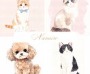 大切な家族ペットのイラスト作成いたします データお渡し＊プレゼントにも喜ばれています。 イメージ5