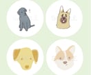ゆるい動物アイコン作成します snsやブログのアイコンにいかがですか？ イメージ3
