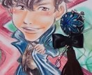アナログ似顔絵、推し、キャラ描きます アナログなので二度と同じの掛けない世界に1点！！ イメージ4