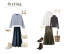 現役スタイリストが、コーディネートご提案いたします お似合いになる服をご提案★スタイリングのノウハウ集付き★ イメージ4