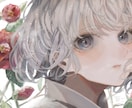 SNSアイコン、ヘッダー等描きます 繊細綺麗な厚塗りであなただけの雰囲気のあるアイコンに イメージ1