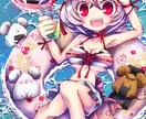 一枚イラスト描きます 可愛い系で主に6頭身を描きます！ イメージ1