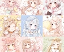修正無料◎ふわふわ可愛いイラストをお届けします X、YouTube、グッズなど様々な用途で使用可能です◎ イメージ3