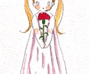手描きのかわいいイラストお描きします 印象的な、かわいいイラストをお描きします。 イメージ7