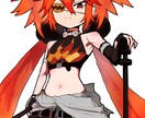 漫画アニメ調のポップな立ち絵を描きます 有名ゲームキャラクターデザイン経験VTuber イメージ1