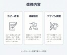 AIで既存HPを成果型に改修します デザイン・導線・文章を一括改善 イメージ4