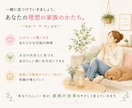あなたと一緒に“なりたい家族像”を描きます モヤモヤから“家族の理想の形”を見つける電話セッション☘️ イメージ4