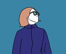 シンプルでオシャレな似顔絵を描きます ちょっとだけ個性のあるSNSアイコン、似顔絵をお探しの方へ★ イメージ4