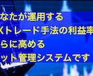 あなたのFXトレード手法パフォーマンスを改善します 複数の通貨ペアを負担なく同時運用も可能に イメージ9