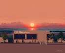 細密な背景画・風景イラスト作成・カスタム代行します ◆コミックや本の表紙、ゲームの幻想的な背景、動画用など！ イメージ2