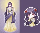 商業利用可！イラストを多彩な絵柄で制作します 可愛く、魅力的なキャラクターを！ イメージ4