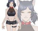 立ち絵イラスト作成します クールでかっこいい子を描くのが得意です イメージ4