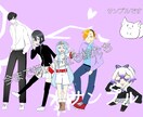 TRPG立ち絵、ゲーム立ち絵、オリジナル描きます 貴方の想像を形にするお手伝いをさせて下さい イメージ2