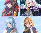 最短3日!!!様々な用途に合うイラストを描きます 顔アップから全身まで幅広く対応可能です！ イメージ8