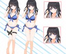立ち絵制作いたします 使用用途自由！かわいい立ち絵イラストいかがでしょうか？ イメージ4