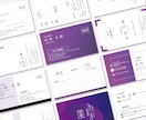 簡単に頼めるデザイナーズ名刺を作成します 30種類以上のテンプレートの中から選ぶだけ！ イメージ2