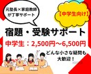 中学生の学習・受験相談に応じます 家庭教師や塾では聞きづらいことも、気軽に相談OK！ イメージ1