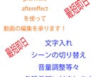 最短即日！個人動画の編集承ります 編集スキルのない方へ、私にお任せ下さい！YouTube等へ イメージ3