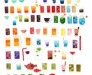 透明水彩で食べ物を描きます グッズ化ok！ゆるめの果物からリアル寄りの一枚絵まで イメージ4