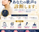 録音した歌を送って頂くだけで、改善案をご提供します 心理学×音楽であなたの出したい声を最短ルートで引き出します！ イメージ1