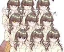 人物イラストお描きします 実績作りのため特別価格で受け付けます！(七月末まで) イメージ4
