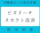 ビズリーチのスカウト改善提案いたします 40職種以上の採用実績。返信がない理由を特定し改善提案。 イメージ1