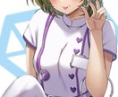 男性向けの可愛いかっこいい萌え系イラスト描きます クール/お姉さん系が得意です！ イメージ1