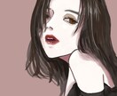 貴方の理想の絵を描きます Skeb依頼歴あり！目が特徴的な人物を描きます イメージ2