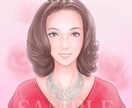 SNS用のキレイな似顔絵を心を込めて描きます 2名様限定、基本料金3500円で対応中 イメージ5