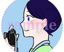 やさしいタッチのアイコン・イラスト制作できます 【商用OK】SNS・名刺・HPなど、幅広く使用可能です イメージ5