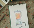パッケージやバナーに使える線画イラスト描きます 美大卒・植物などナチュラルなイラストをご提案 イメージ1