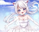 キラキラでかわいいイラストお描きいたします PCやスマートフォンの壁紙、ポストカードなどに是非！ イメージ1