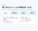 GAS・Excelで面倒な手作業を自動化します テスト済み・手順書つき・追加の月額費用0円 イメージ2
