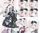 Vtuber向けLive2Dモデル制作いたします ＊キャラデザからモデリングまで可◎IRIAMやTRPGにも！ イメージ4