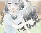 かわいくて元気を感じる女の子のイラスト描きます 配信活動用、同人誌の表紙など様々なジャンルに対応します！ イメージ1